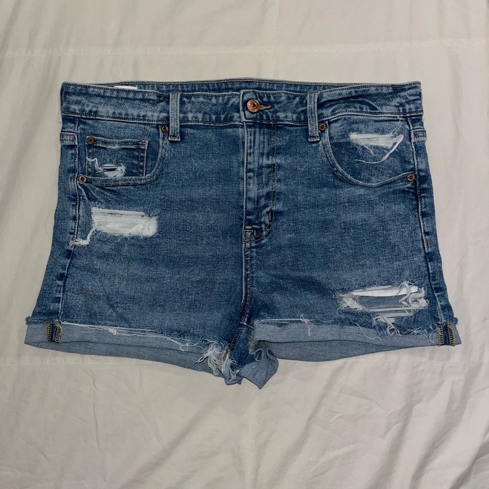 American Eagle Outfitters Hi-Rise Shortie Shorts